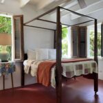 Bedroom and bed