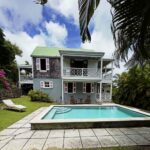 Pool and villa